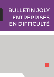 Bulletin Joly Entreprises en difficulté