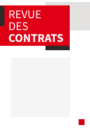 Revue des contrats