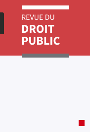 Revue du droit public